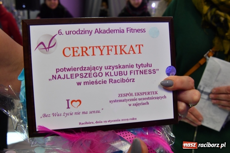 Zdjęcie w galerii na portalu naszraciborz.pl: Huczne urodziny Akademii Fitness  wiadomości z regionu