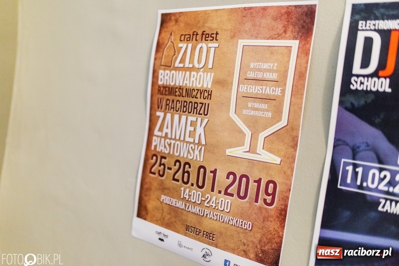 Zdjęcie w galerii na portalu naszraciborz.pl: Zlot Browarów Rzemieślniczych w podziemiach raciborskiego zamku WIDEO  wiadomości z regionu