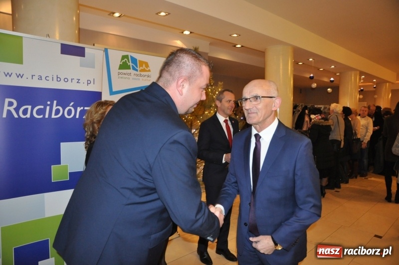 Zdjęcie w galerii na portalu naszraciborz.pl: Najważniejszy jest początek... Starosta i prezydent debiutowali jako gospodarze na spotkaniu noworocznym FOTO i WIDEO wiadomości z regionu