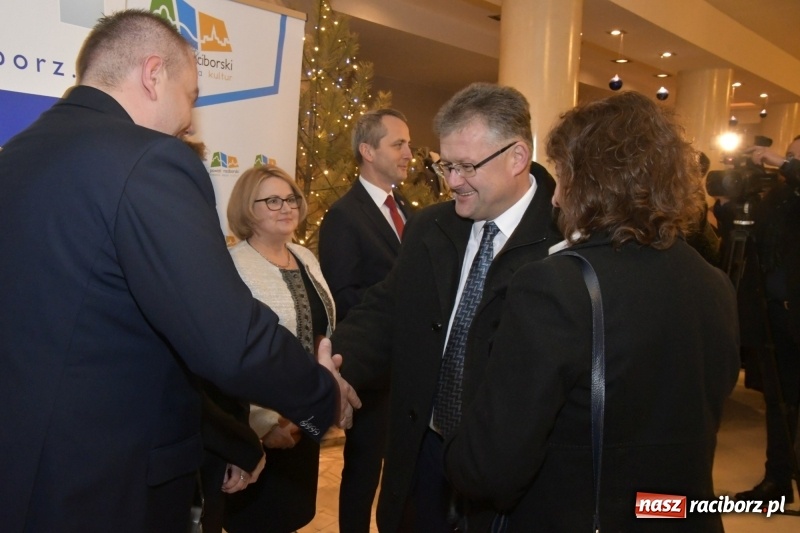 Zdjęcie w galerii na portalu naszraciborz.pl: Najważniejszy jest początek... Starosta i prezydent debiutowali jako gospodarze na spotkaniu noworocznym FOTO i WIDEO wiadomości z regionu