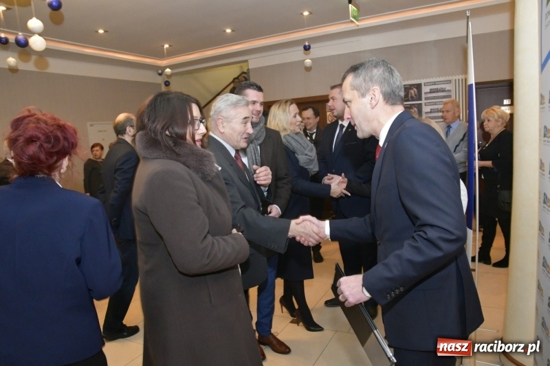Zdjęcie w galerii na portalu naszraciborz.pl: Najważniejszy jest początek... Starosta i prezydent debiutowali jako gospodarze na spotkaniu noworocznym FOTO i WIDEO wiadomości z regionu
