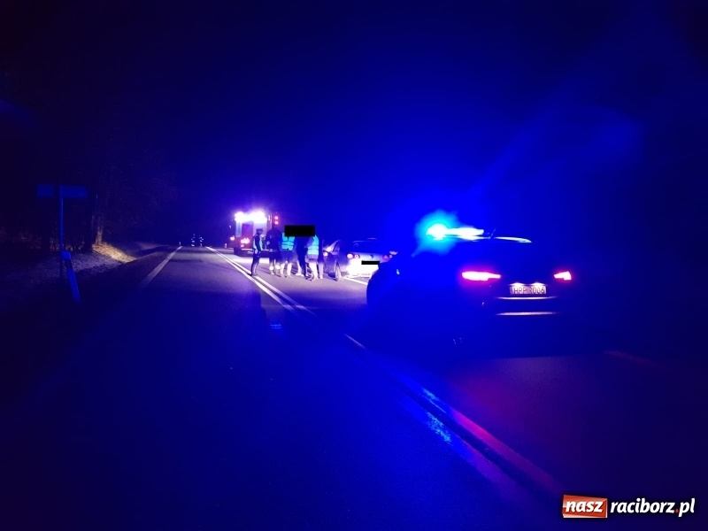 Zdjęcie w galerii na portalu naszraciborz.pl: Zderzenie seata i passata na DK 45  wiadomości z regionu