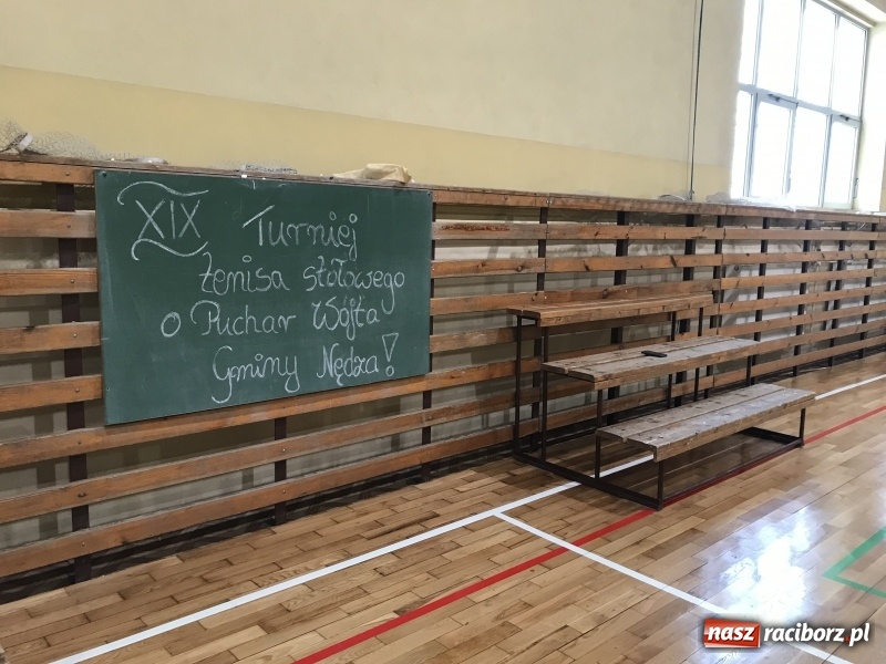 Zdjęcie w galerii na portalu naszraciborz.pl: Tenisiści stołowi walczyli o Puchar Wójta Gminy Nędza wiadomości z regionu