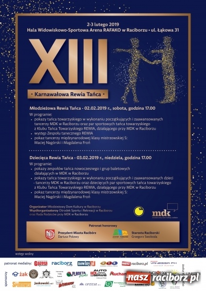 Zdjęcie w galerii na portalu naszraciborz.pl: Warsztaty tańca towarzyskiego dla dzieci w ramach XIII Karnawałowej Rewii Tańca wiadomości z regionu