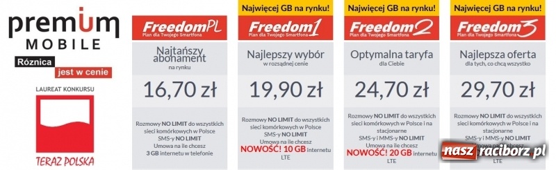 Zdjęcie w galerii na portalu naszraciborz.pl: Chcesz płacić mniej? Odwiedź Premium Mobile w Raciborzu wiadomości z regionu