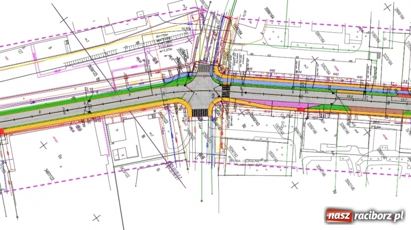 Zdjęcie w galerii na portalu naszraciborz.pl: Wszystko, co musicie wiedzieć o modernizacji Łąkowej-Kościuszki PLANY I ZDJĘCIA wiadomości z regionu