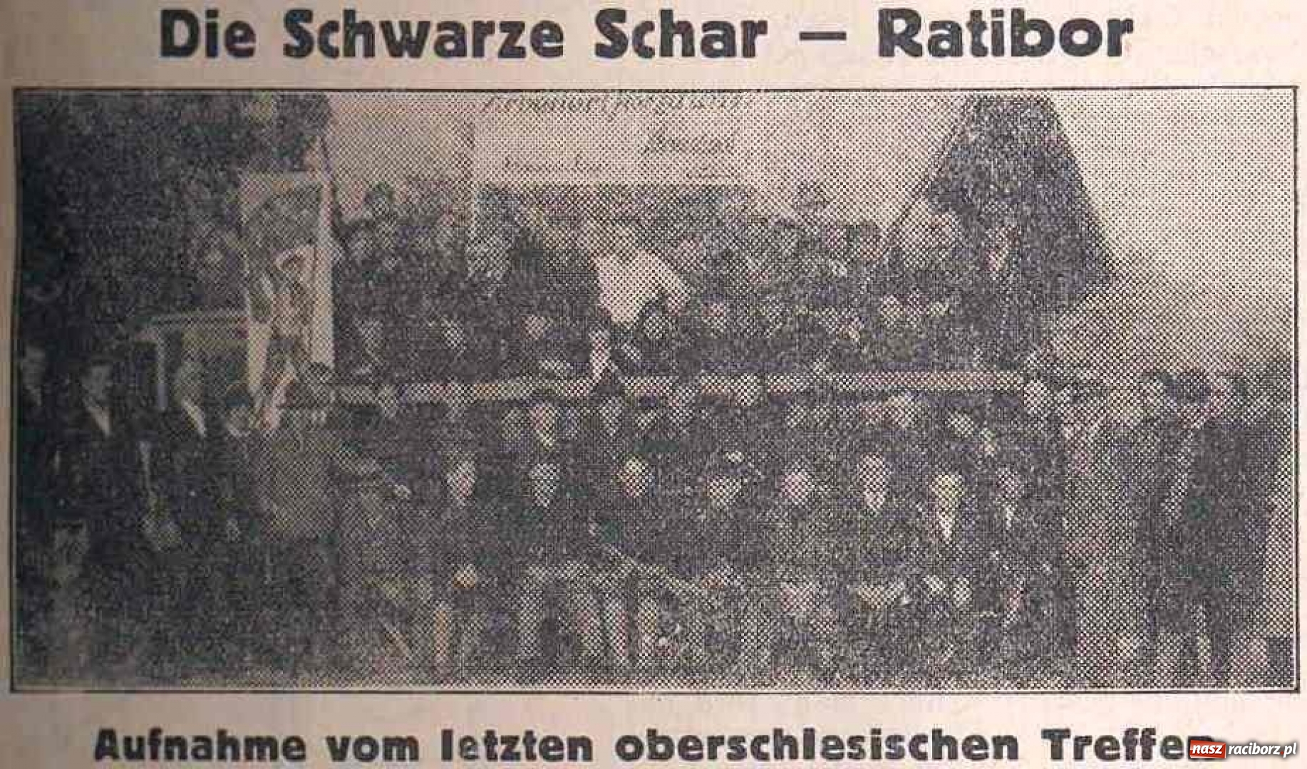 Zdjęcie w galerii na portalu naszraciborz.pl: Czarne Szeregi. Antyfaszyści z miasta Ratibor  wiadomości z regionu