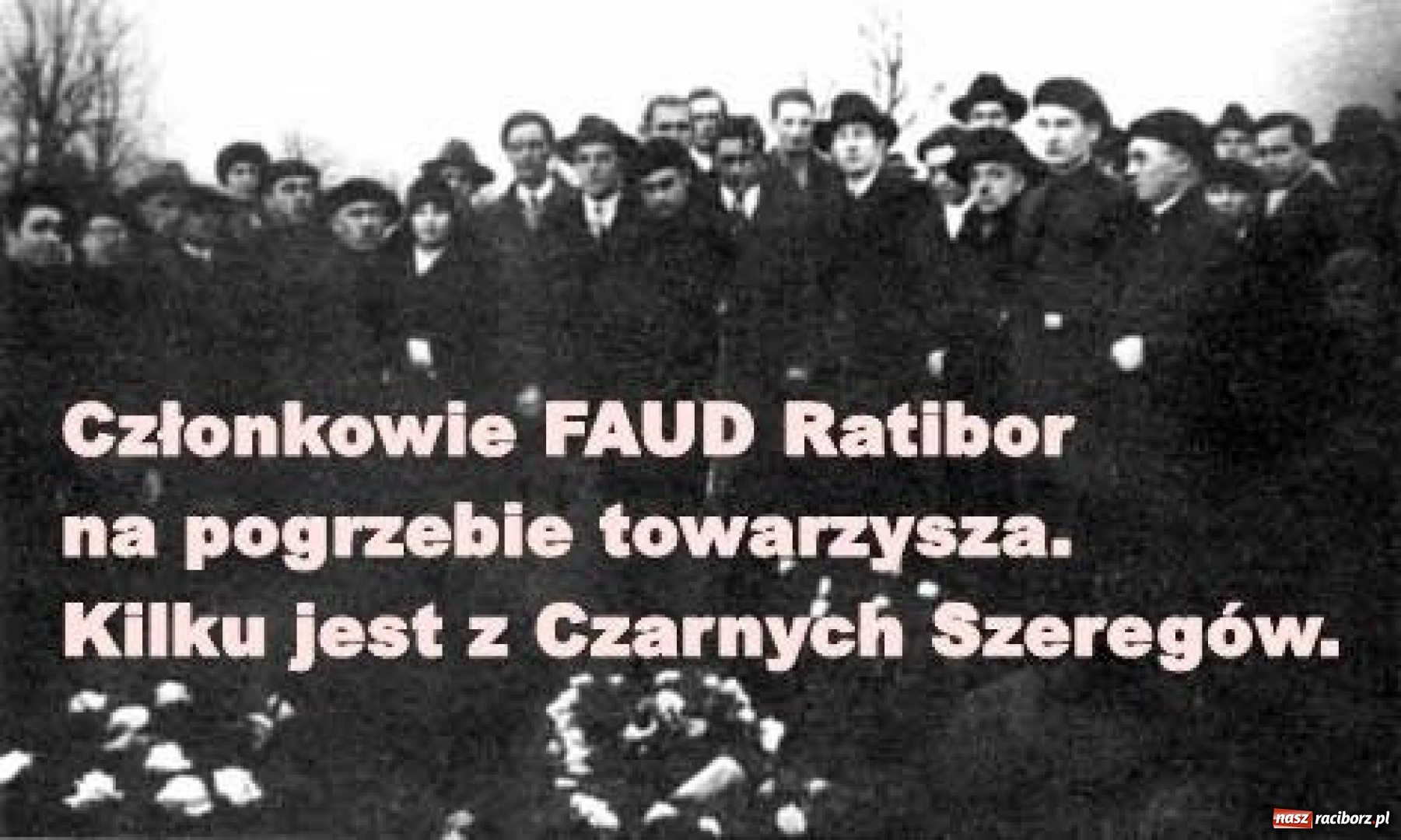 Zdjęcie w galerii na portalu naszraciborz.pl: Czarne Szeregi. Antyfaszyści z miasta Ratibor  wiadomości z regionu