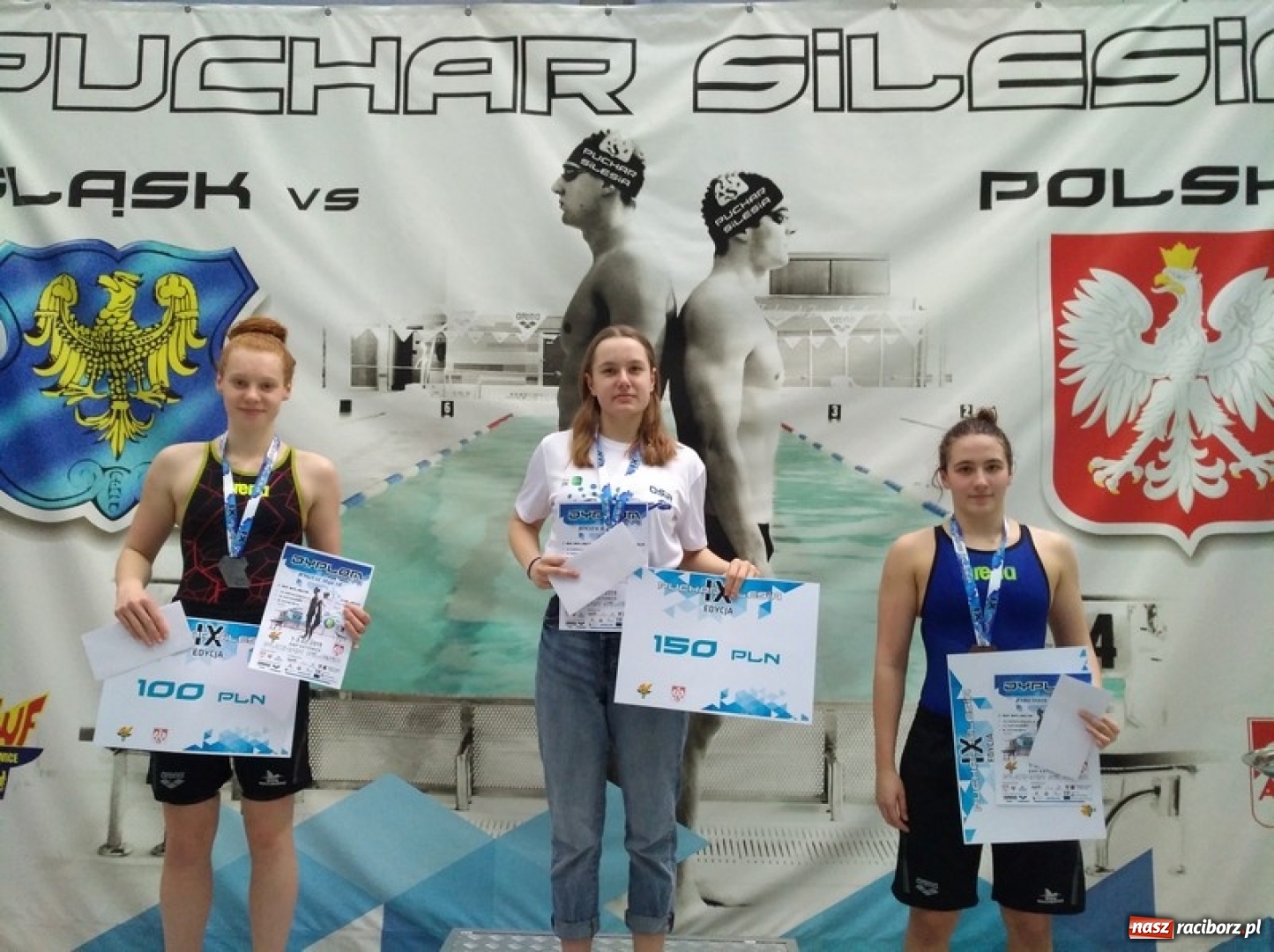 Zdjęcie w galerii na portalu naszraciborz.pl: Pływanie. Beata Maruszczyk wygrywa w Pucharze Silesia wiadomości z regionu