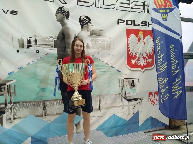 Zdjęcie w galerii na portalu naszraciborz.pl: Pływanie. Beata Maruszczyk wygrywa w Pucharze Silesia wiadomości z regionu