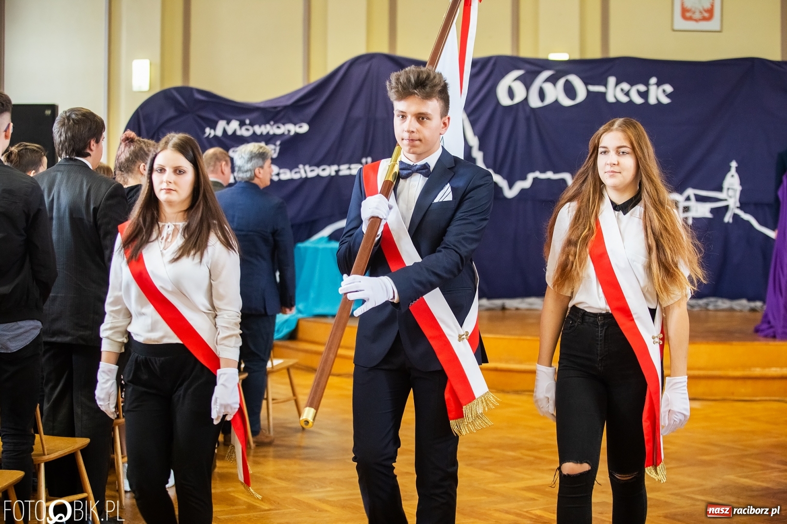 Zdjęcie w galerii na portalu naszraciborz.pl: Obchody święta patronki Zespołu Szkół Ekonomicznych Eufemii Raciborskiej  wiadomości z regionu