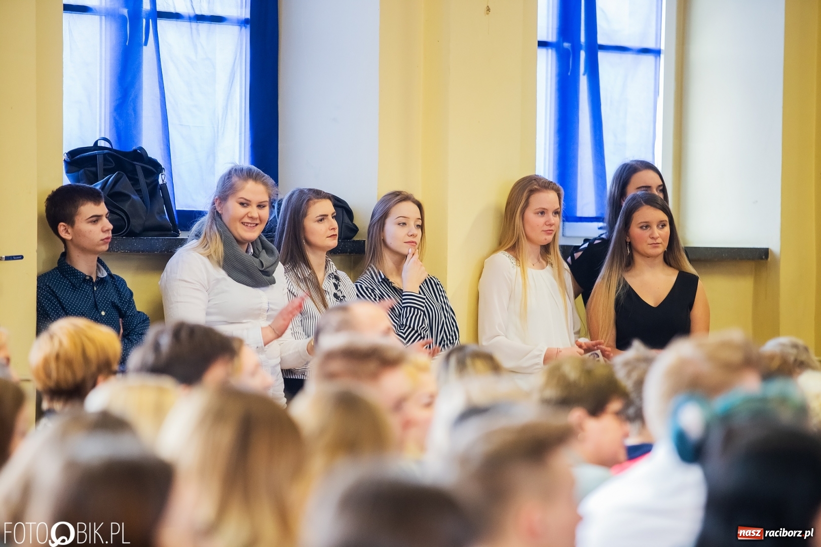 Zdjęcie w galerii na portalu naszraciborz.pl: Obchody święta patronki Zespołu Szkół Ekonomicznych Eufemii Raciborskiej  wiadomości z regionu