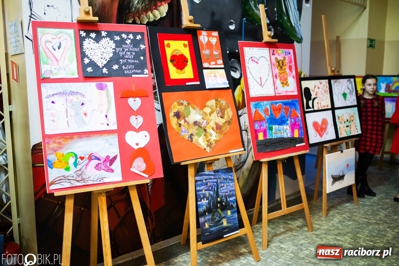 Zdjęcie w galerii na portalu naszraciborz.pl: Rozstrzygnięcie Powiatowego Konkursu Plastycznego Moja Walentynka wiadomości z regionu