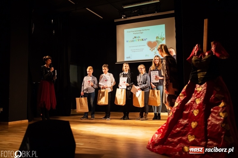 Zdjęcie w galerii na portalu naszraciborz.pl: Rozstrzygnięcie Powiatowego Konkursu Plastycznego Moja Walentynka wiadomości z regionu
