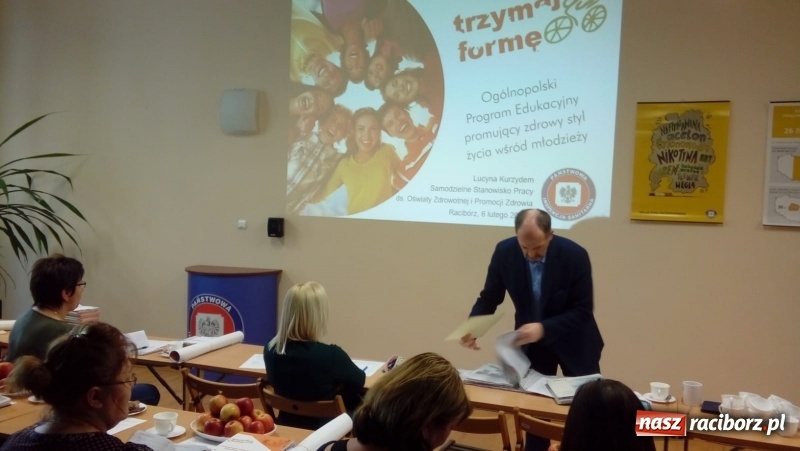 Zdjęcie w galerii na portalu naszraciborz.pl: Trzymaj Formę! Szkolenie w raciborskim Sanepidzie  wiadomości z regionu