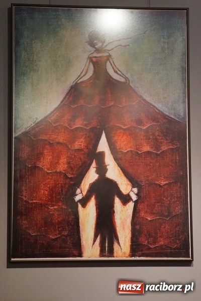 Zdjęcie w galerii na portalu naszraciborz.pl: Wystawa Pastele Sławka Grucy w RCI wiadomości z regionu