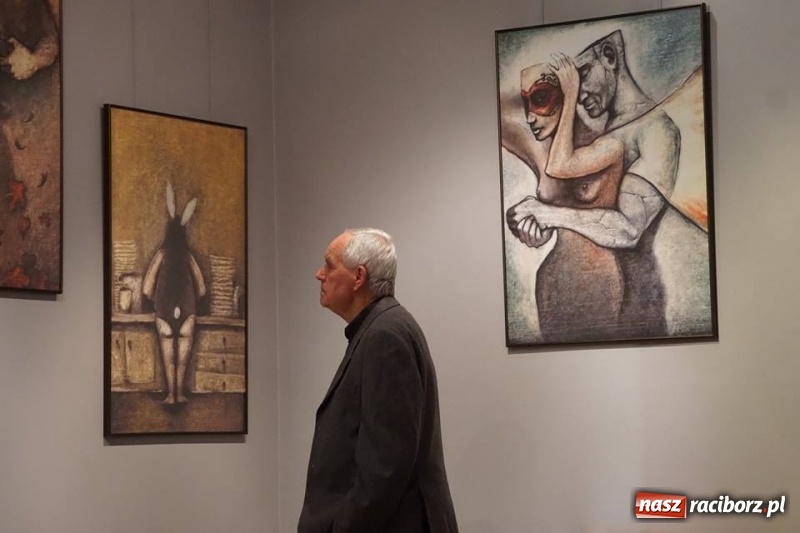 Zdjęcie w galerii na portalu naszraciborz.pl: Wystawa Pastele Sławka Grucy w RCI wiadomości z regionu
