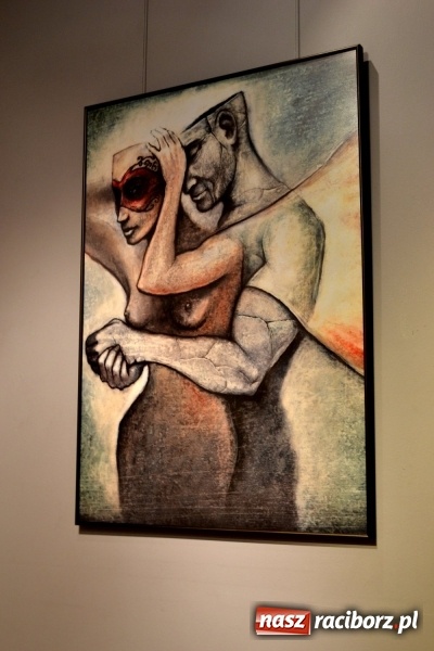 Zdjęcie w galerii na portalu naszraciborz.pl: Wystawa Pastele Sławka Grucy w RCI wiadomości z regionu