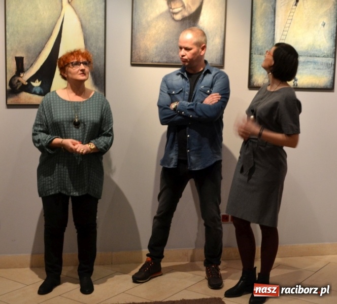 Zdjęcie w galerii na portalu naszraciborz.pl: Wystawa Pastele Sławka Grucy w RCI wiadomości z regionu
