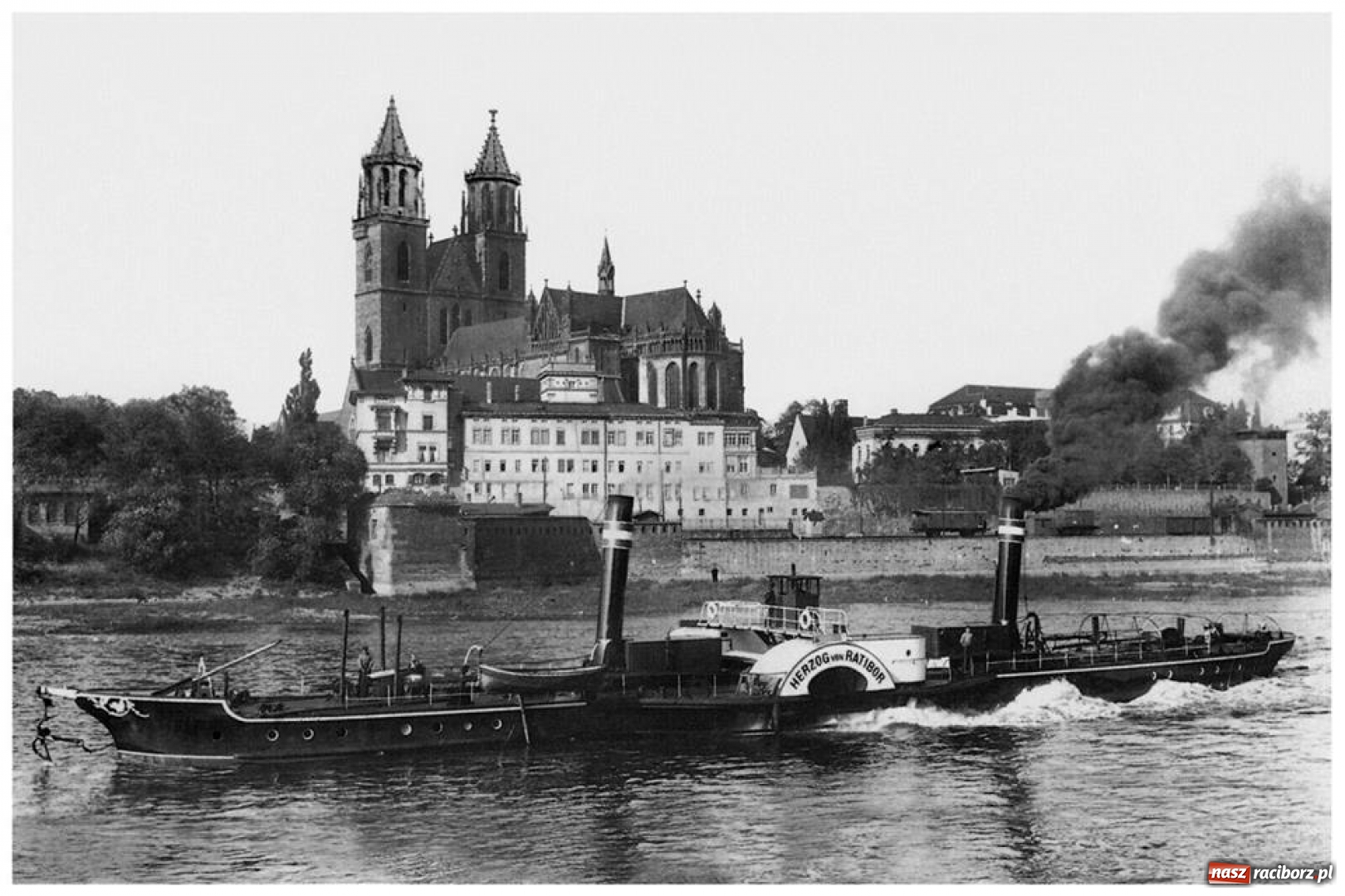 Zdjęcie w galerii na portalu naszraciborz.pl: Statek parowy Książę Raciborski FOTO wiadomości z regionu