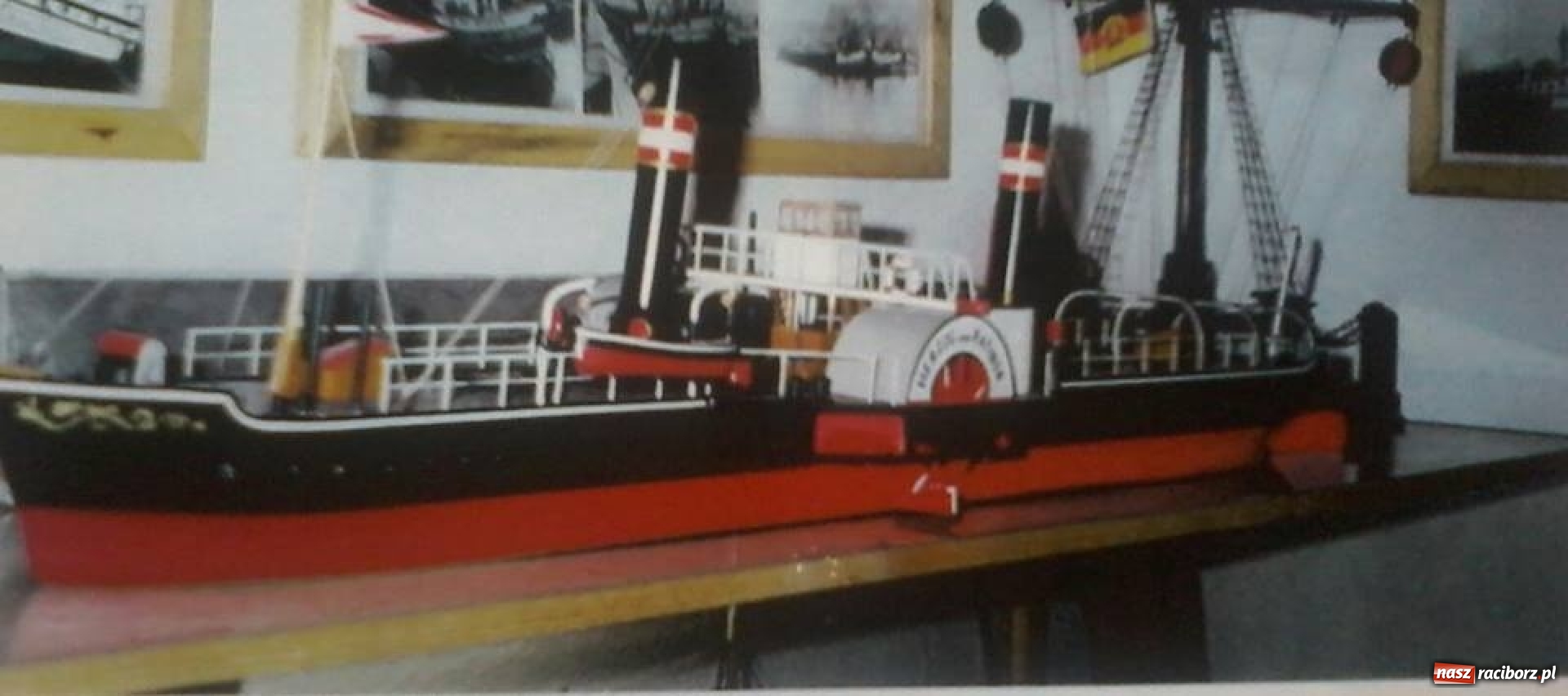 Zdjęcie w galerii na portalu naszraciborz.pl: Statek parowy Książę Raciborski FOTO wiadomości z regionu