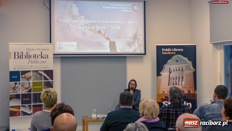 Zdjęcie w galerii na portalu naszraciborz.pl: W raciborskiej książnicy o walce ze smogiem wiadomości z regionu