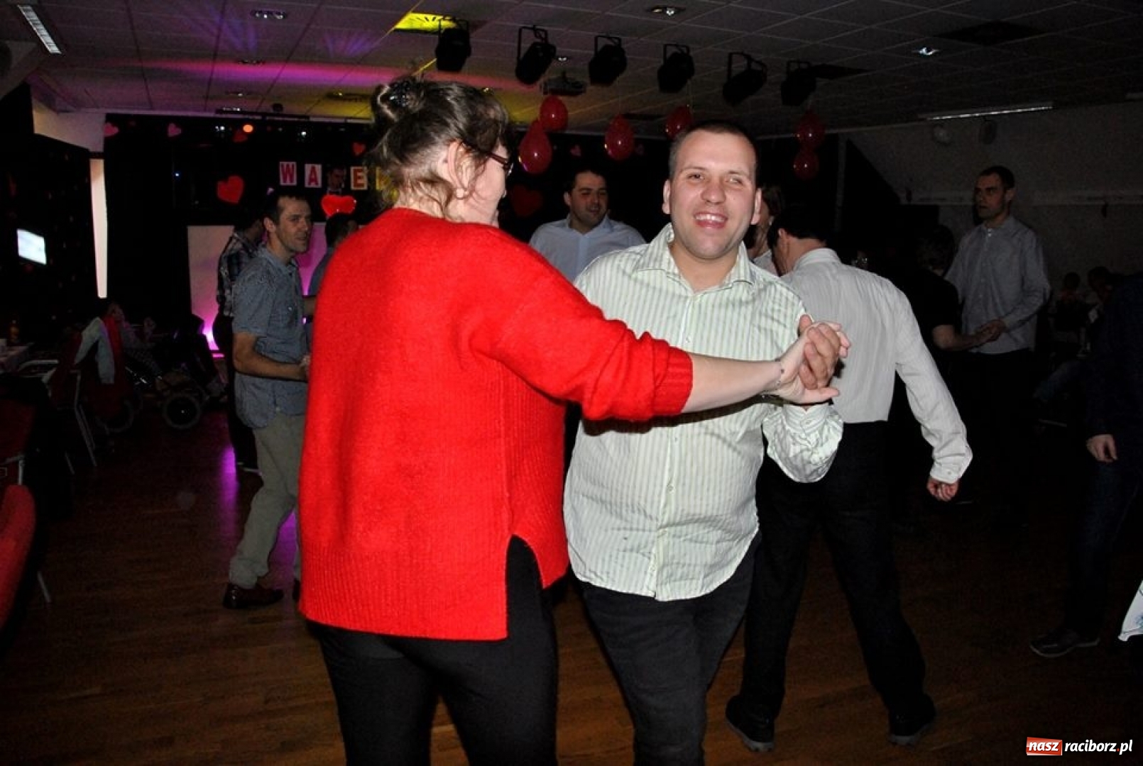 Zdjęcie w galerii na portalu naszraciborz.pl: Zabawa Walentynkowa Warsztatu Terapii Zajęciowej na Zamku Piastowskim wiadomości z regionu