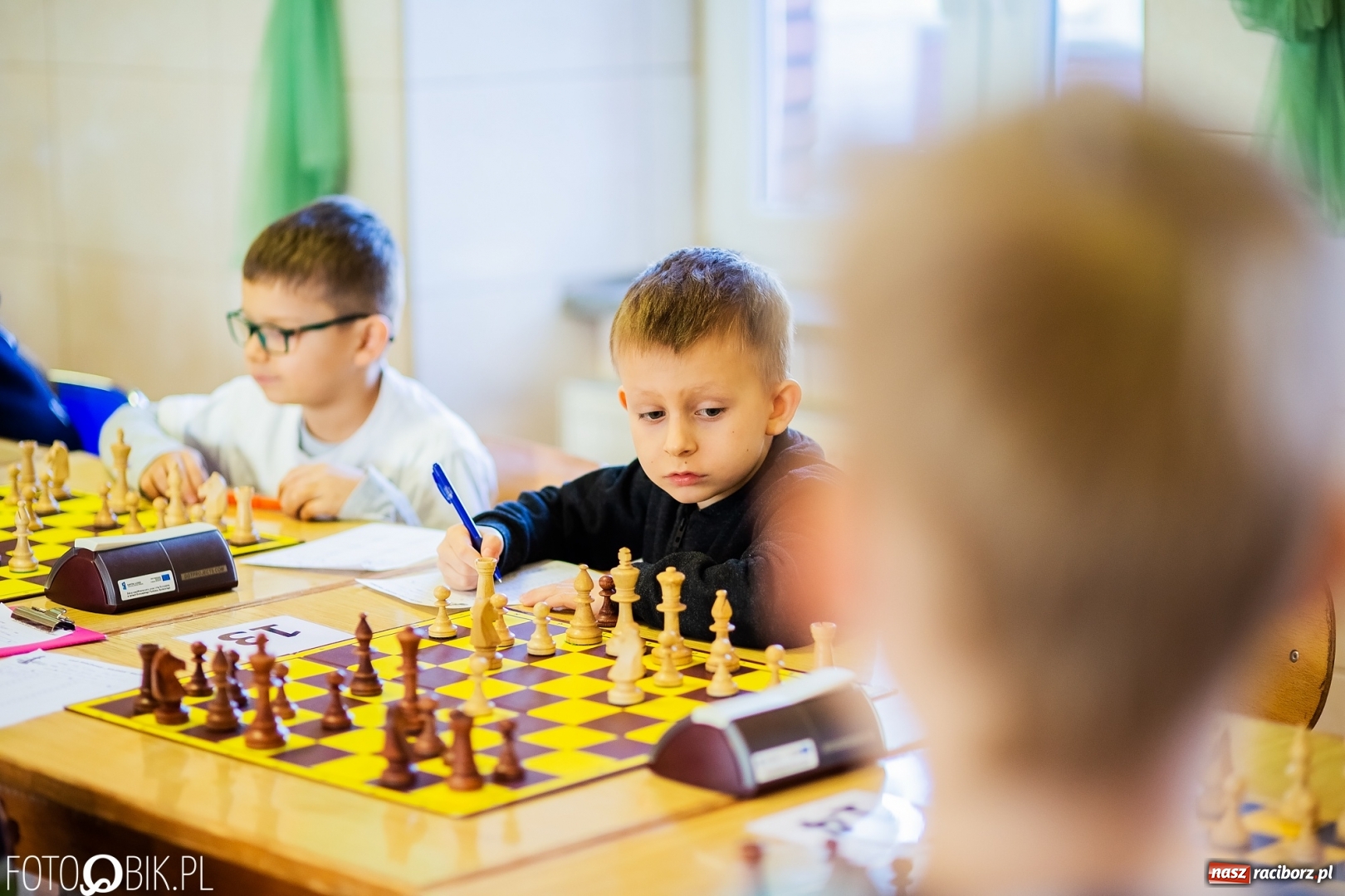 Zdjęcie w galerii na portalu naszraciborz.pl: Szachowy Turniej dzieci do lat 8 i 11. Stawką Puchar Prezydenta wiadomości z regionu