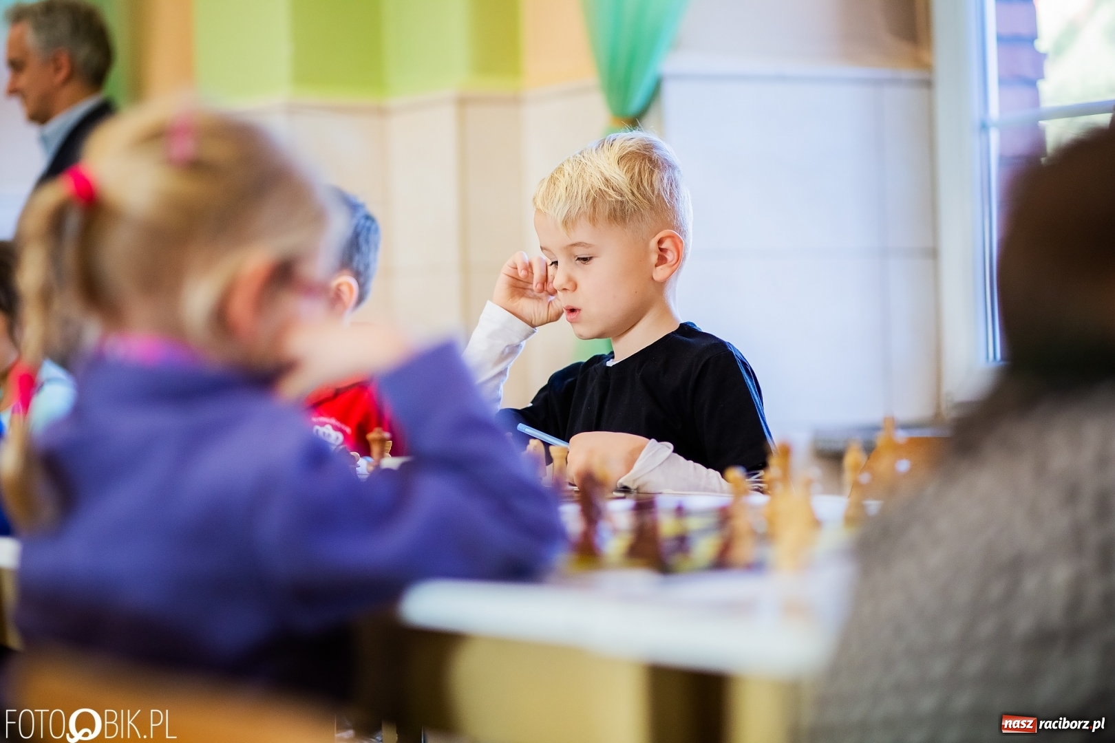 Zdjęcie w galerii na portalu naszraciborz.pl: Szachowy Turniej dzieci do lat 8 i 11. Stawką Puchar Prezydenta wiadomości z regionu