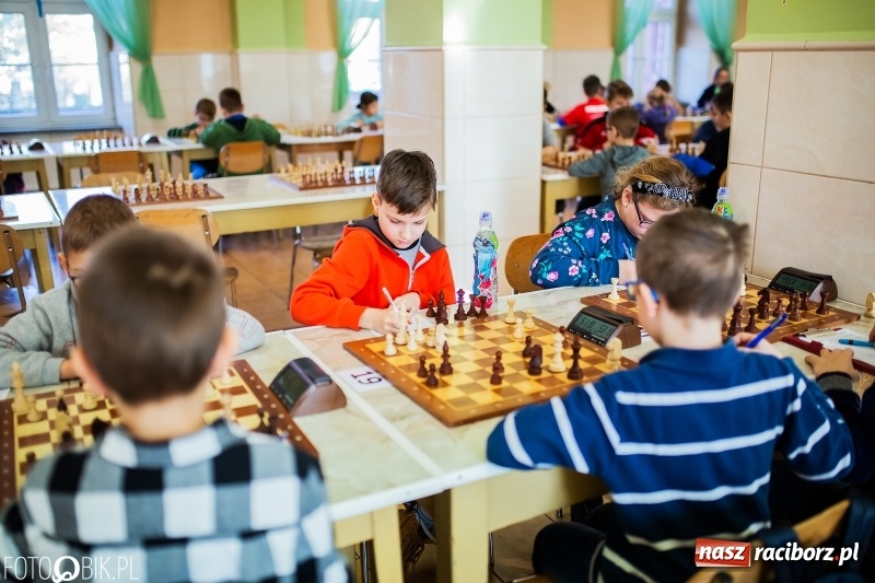 Zdjęcie w galerii na portalu naszraciborz.pl: Szachowy Turniej dzieci do lat 8 i 11. Stawką Puchar Prezydenta wiadomości z regionu