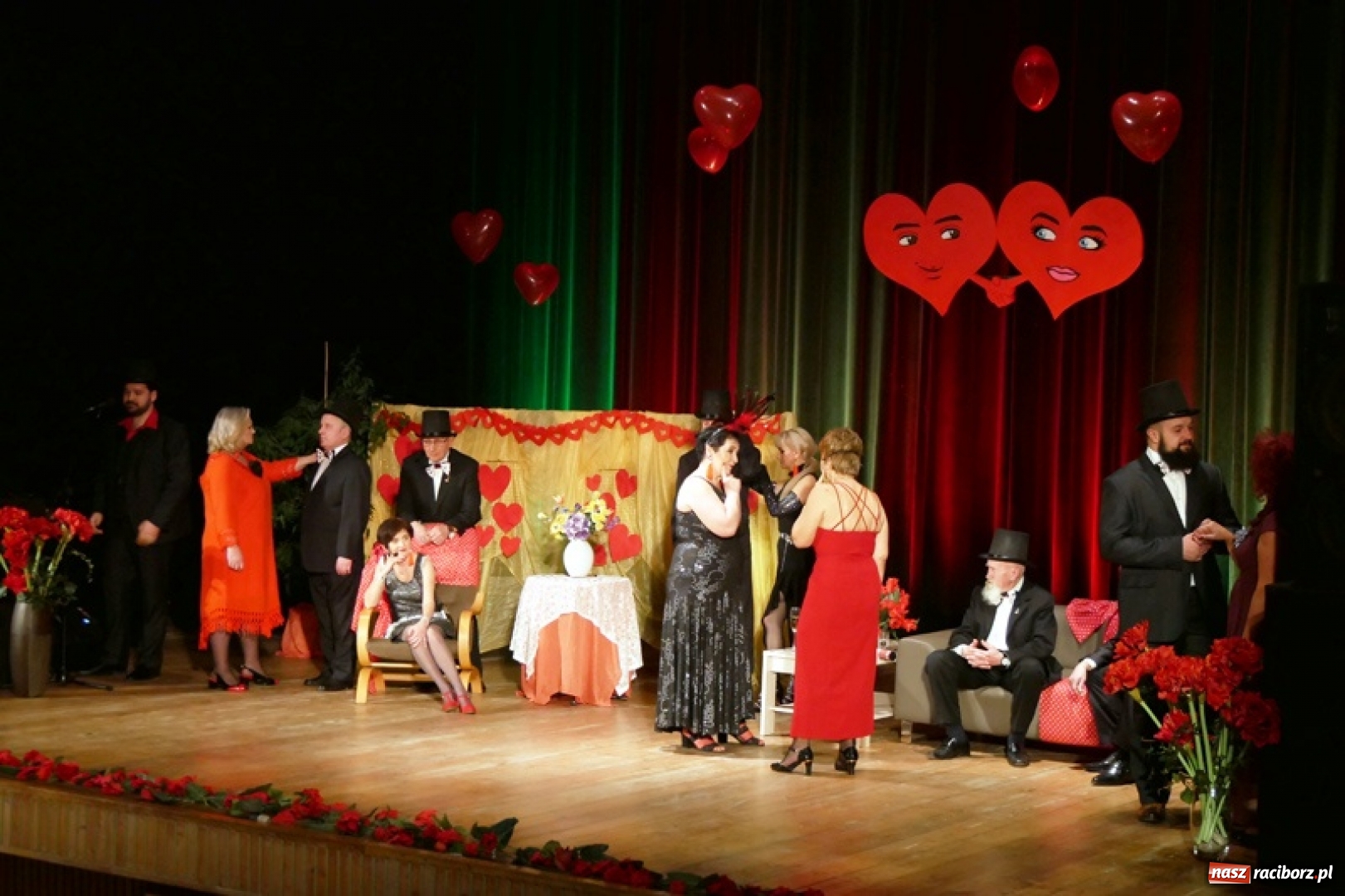 Zdjęcie w galerii na portalu naszraciborz.pl: Z miłością i uśmiechem... Program walentynkowy w Kuźni Raciborskiej wiadomości z regionu