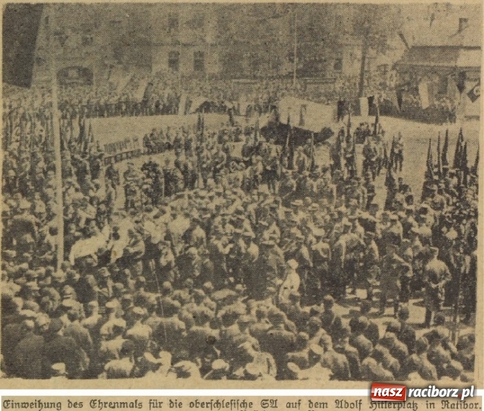 Zdjęcie w galerii na portalu naszraciborz.pl: Nazistowska przeszłość Raciborza. Historia pewnego zdjęcia  wiadomości z regionu