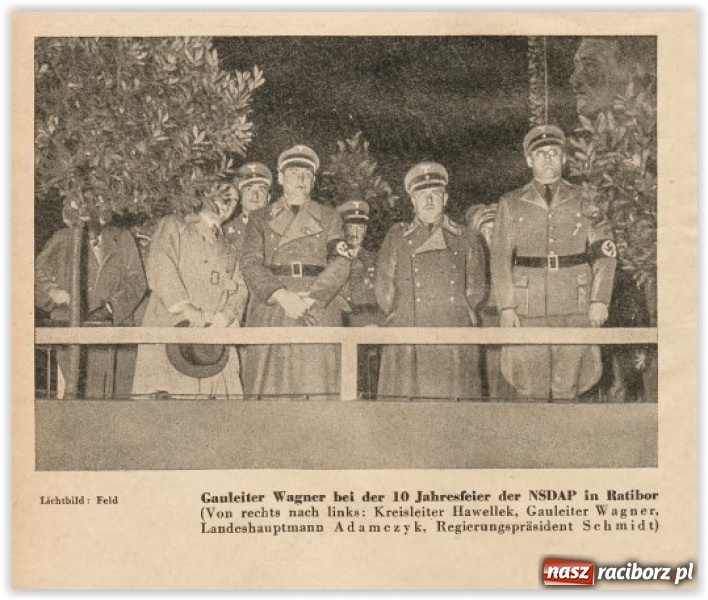 Zdjęcie w galerii na portalu naszraciborz.pl: Nazistowska przeszłość Raciborza. Historia pewnego zdjęcia  wiadomości z regionu