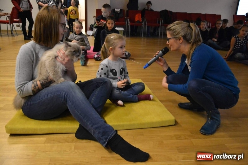 Zdjęcie w galerii na portalu naszraciborz.pl: Ferie zimowe na Zamku Piastowskim. Dziś obchodzono Dzień Kota wiadomości z regionu