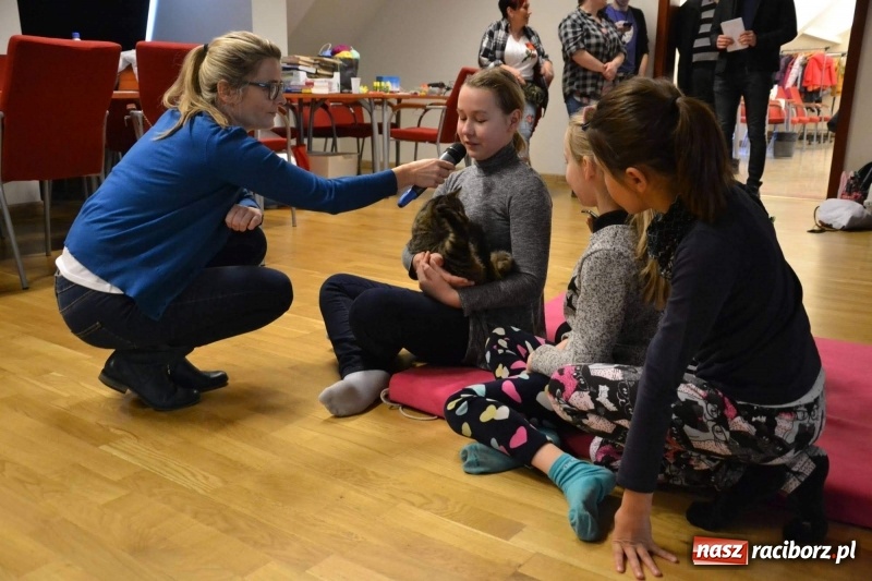 Zdjęcie w galerii na portalu naszraciborz.pl: Ferie zimowe na Zamku Piastowskim. Dziś obchodzono Dzień Kota wiadomości z regionu
