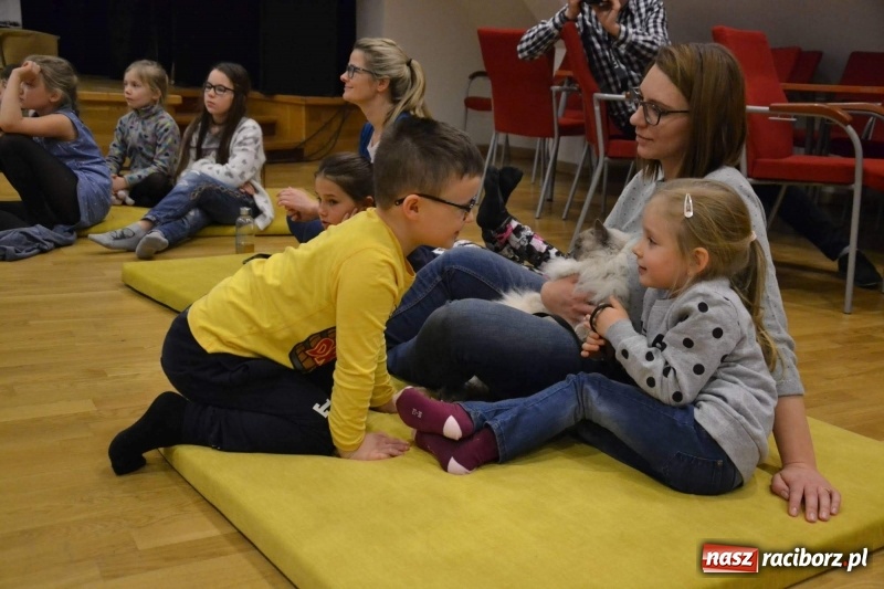 Zdjęcie w galerii na portalu naszraciborz.pl: Ferie zimowe na Zamku Piastowskim. Dziś obchodzono Dzień Kota wiadomości z regionu