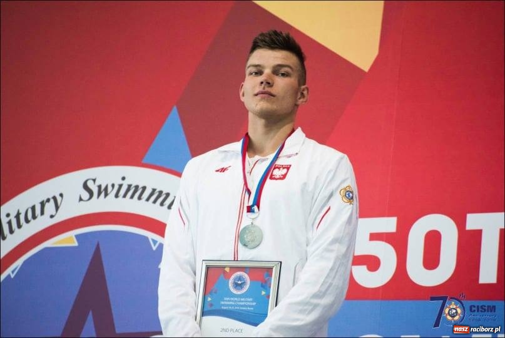 Zdjęcie w galerii na portalu naszraciborz.pl: Raciborzanin popłynie na igrzyskach wojskowych w Chinach wiadomości z regionu