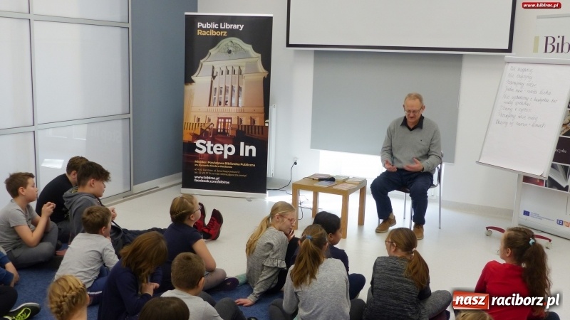 Zdjęcie w galerii na portalu naszraciborz.pl: Jak zostać pisarzem? Sławomir Hanak gościem Ferii z biblioteką wiadomości z regionu