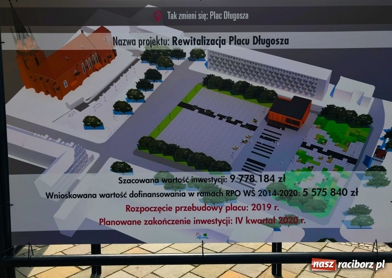 Zdjęcie w galerii na portalu naszraciborz.pl: Czy Jacek Wojciechowicz zdejmie klątwę z placu Długosza? wiadomości z regionu