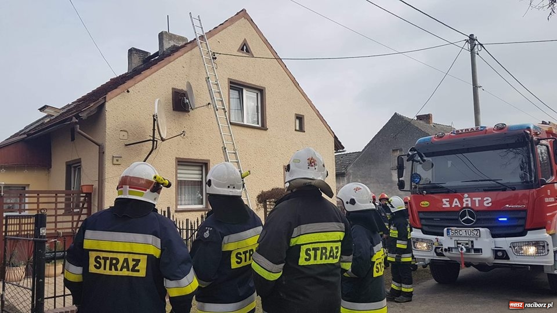 Zdjęcie w galerii na portalu naszraciborz.pl: Szybka interwencja strażaków uratowała dom FOTO wiadomości z regionu