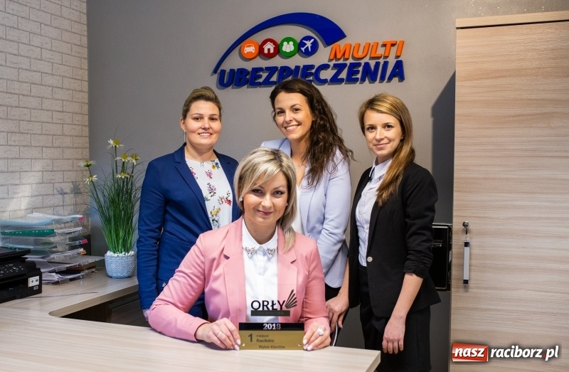 Zdjęcie w galerii na portalu naszraciborz.pl: MULTI UBEZPIECZENIA z 1 miejscem w Raciborzu w ogólnopolskim plebiscycie wiadomości z regionu