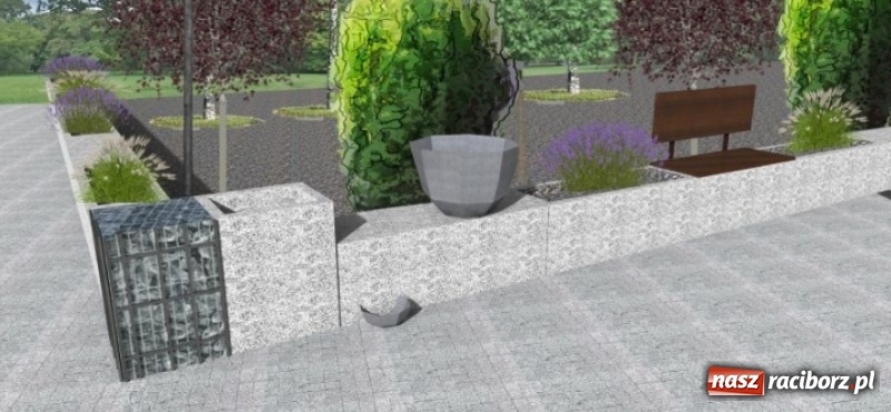 Zdjęcie w galerii na portalu naszraciborz.pl: Plac Zwycięstwa w Kuźni Raciborskiej zmienia swoje oblicze  wiadomości z regionu