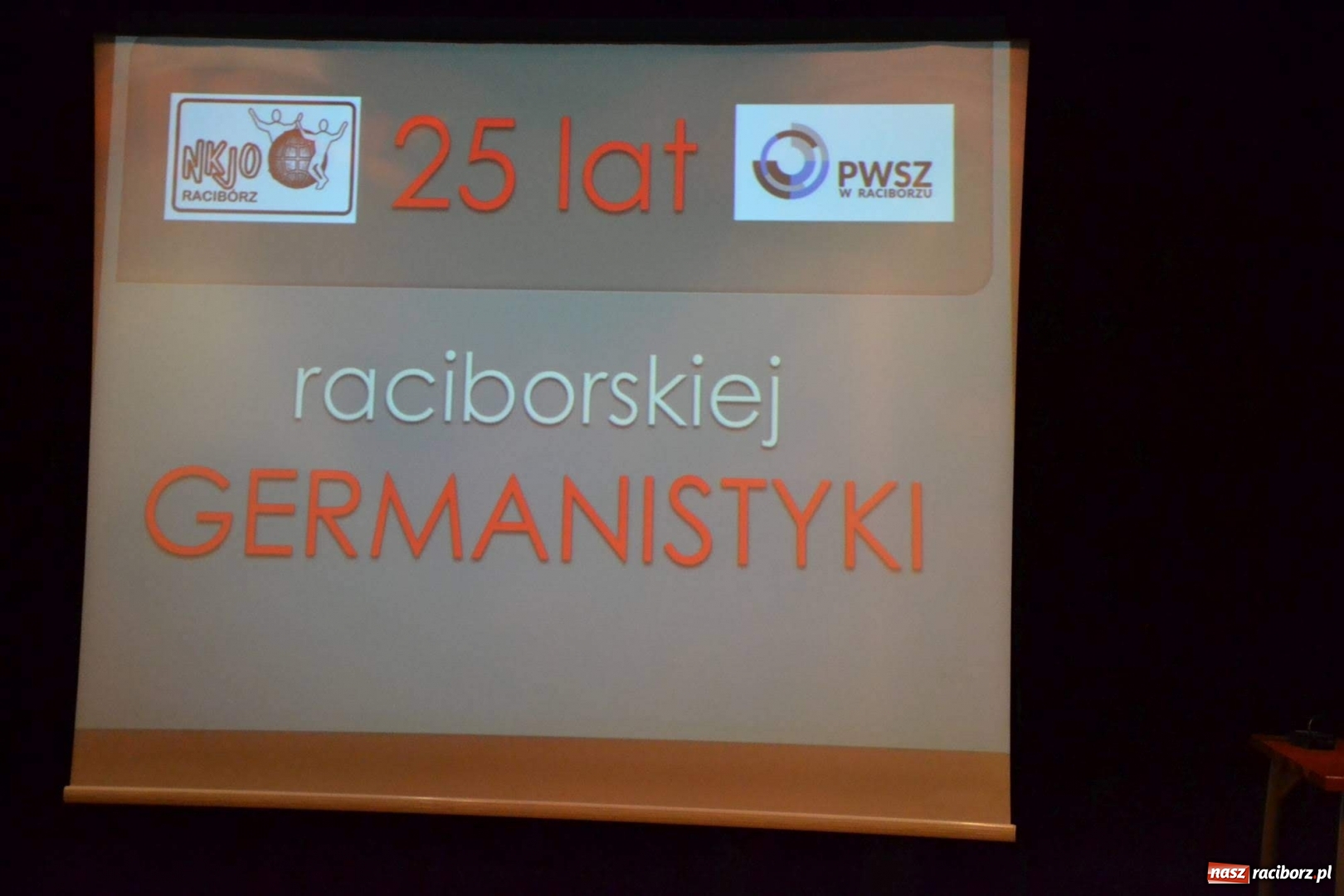 Zdjęcie w galerii na portalu naszraciborz.pl: Na Zamku Piastowskim świętowano jubileusz 25-lecia raciborskiej Germanistyki  wiadomości z regionu