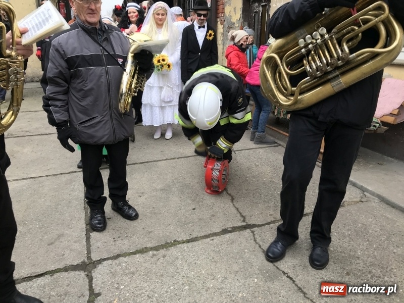 Zdjęcie w galerii na portalu naszraciborz.pl: Młoda para, małpice, misie i kominiarz. Samborowicki tanzbär na koniec karnawału  wiadomości z regionu