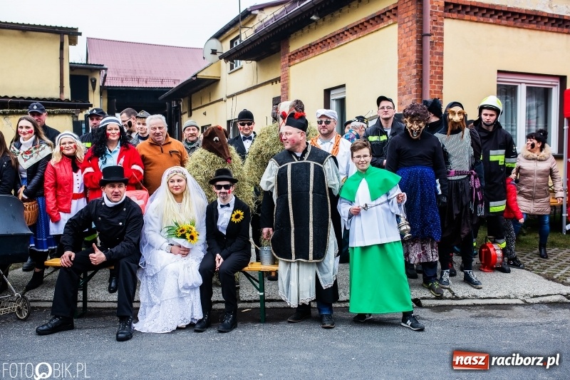 Zdjęcie w galerii na portalu naszraciborz.pl: Młoda para, małpice, misie i kominiarz. Samborowicki tanzbär na koniec karnawału  wiadomości z regionu