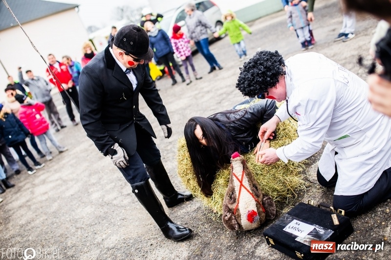 Zdjęcie w galerii na portalu naszraciborz.pl: Młoda para, małpice, misie i kominiarz. Samborowicki tanzbär na koniec karnawału  wiadomości z regionu