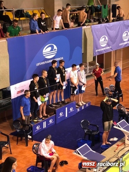 Zdjęcie w galerii na portalu naszraciborz.pl: Medale pływaków Szkoły Mistrzostwa Sportowego na Litwie  wiadomości z regionu