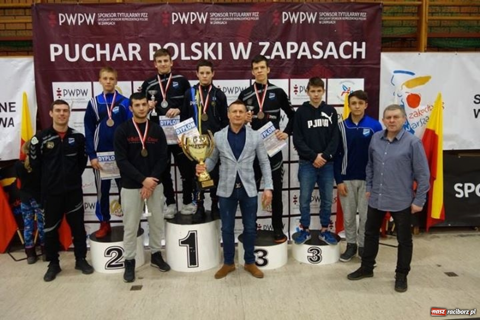 Zdjęcie w galerii na portalu naszraciborz.pl: Świetny występ zapaśników raciborskiej Unii podczas Pucharu Polski w Warszawie wiadomości z regionu