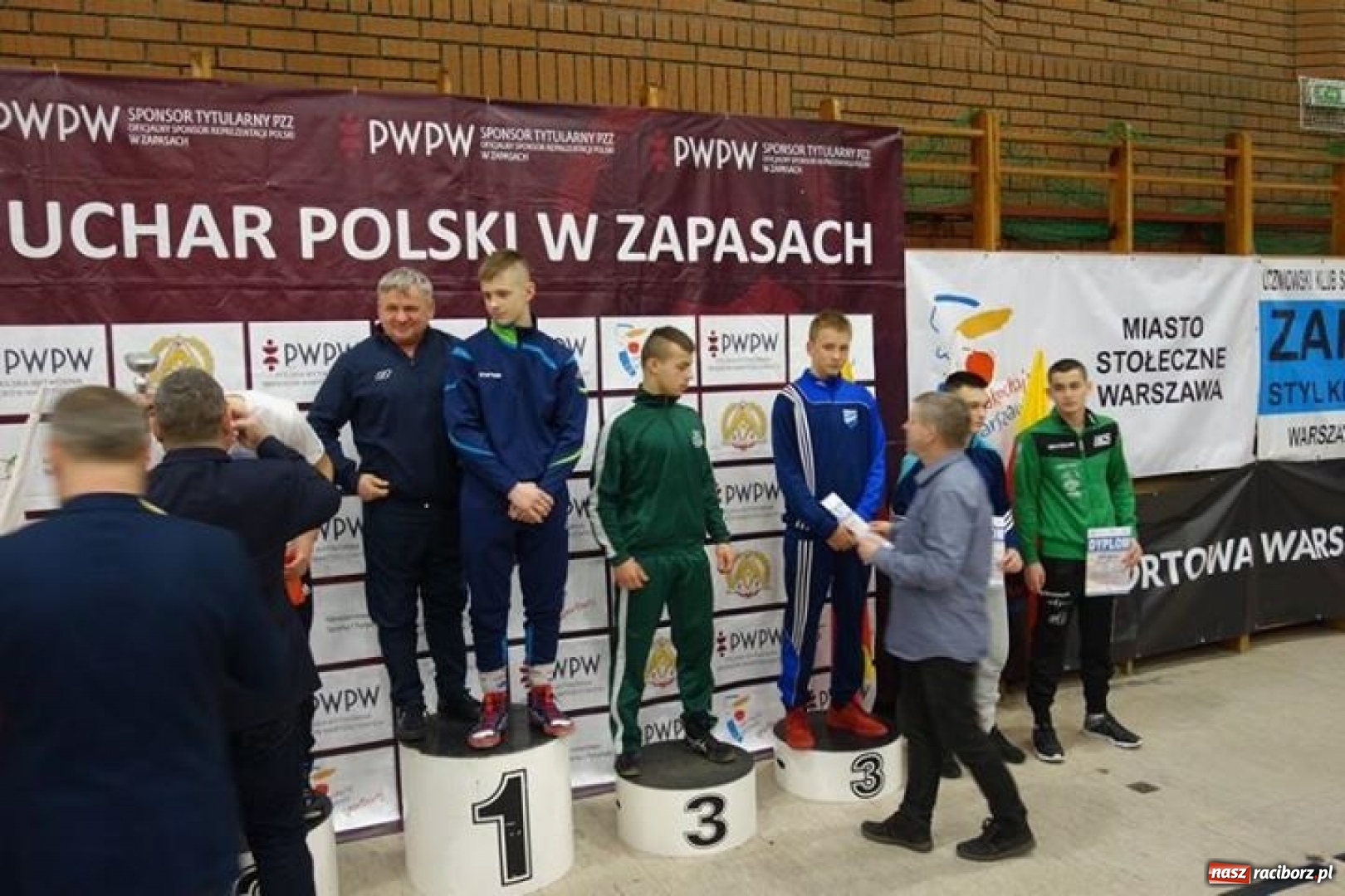 Zdjęcie w galerii na portalu naszraciborz.pl: Świetny występ zapaśników raciborskiej Unii podczas Pucharu Polski w Warszawie wiadomości z regionu