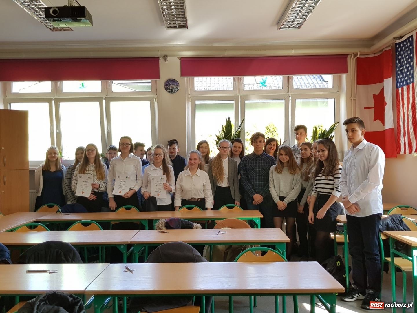 Zdjęcie w galerii na portalu naszraciborz.pl: Lubię hiszpański. Konkurs w II LO  wiadomości z regionu